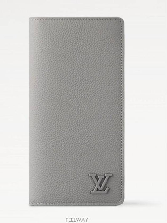 Brazza LV Aerogram Long Wallet Grey - LOUIS VUITTON - BALAAN 2