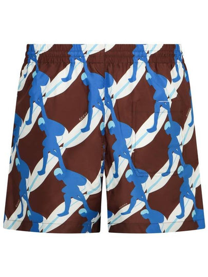 Gucci Printed Swim Shorts - GUCCI - BALAAN 2