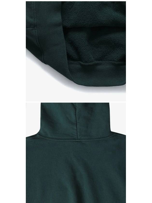 Athletic Club Logo Cotton Hoodie Dark Green - SPORTY & RICH - BALAAN 5