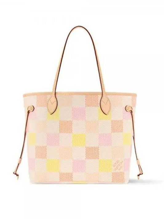 Neverfull MM Tote Bag Peach - LOUIS VUITTON - BALAAN 1