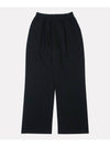 One Tuck Wide Sweat Wide Pants Black - ALEX&AIDEN - BALAAN 2