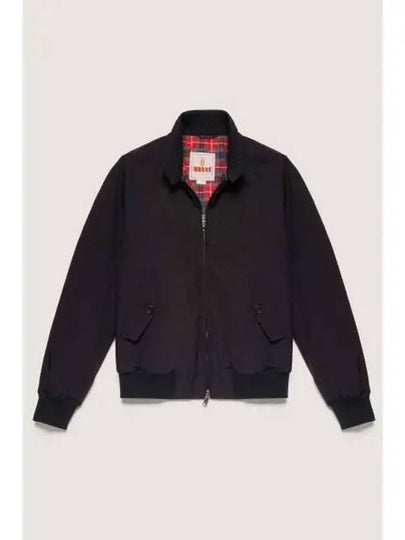 G9 Classic Original Harrington Zip-Up Jacket Black - BARACUTA - BALAAN 2