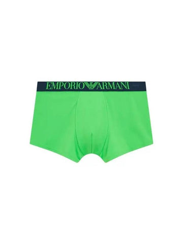 UNDERWEAR Men s Center Big Logo Banding Drawn Green - EMPORIO ARMANI - BALAAN 1