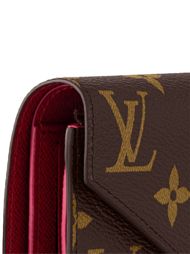 Victorine Monogram Half Wallet Fuchsia - LOUIS VUITTON - BALAAN 6