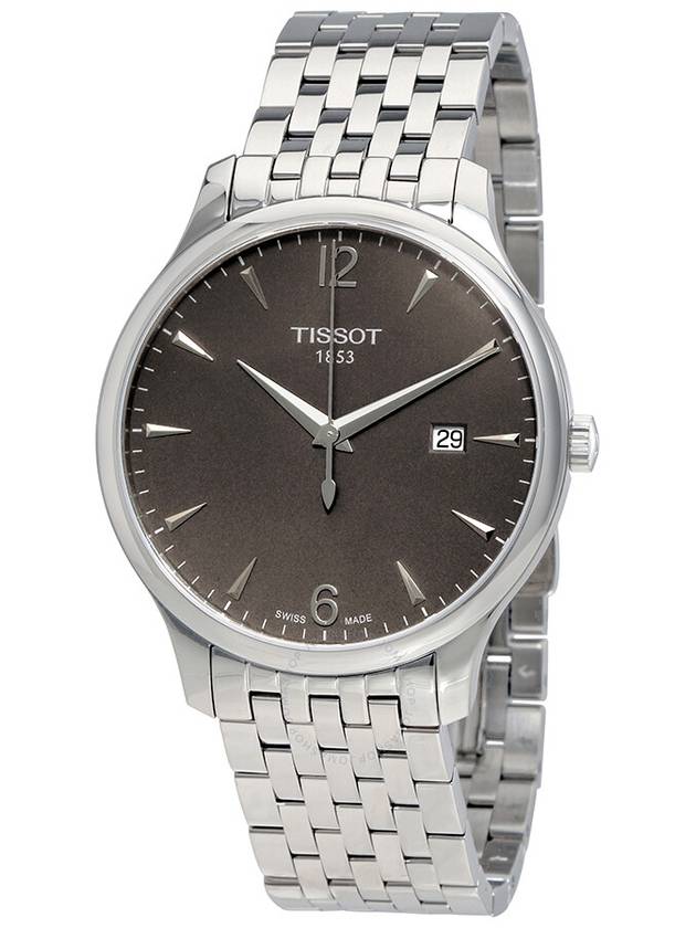 Tissot Tradition Anthracite Dial Men's Watch T0636101106700 - TISSOT - BALAAN 1