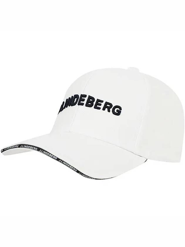 Harry Embroidered 3D Logo Ball Cap White - J.LINDEBERG - BALAAN 2