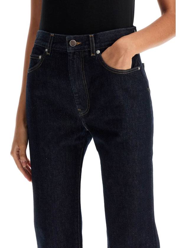 organic cotton tapered jeans - LOULOU STUDIO - BALAAN 4