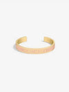 Cord Bangle Bracelet Gold Pink - DIOR - BALAAN 3