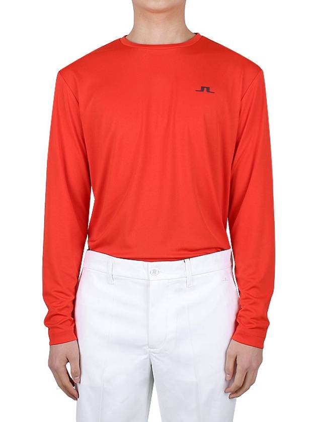 ADE Golf Long Sleeve T-Shirt Red - J.LINDEBERG - BALAAN 2