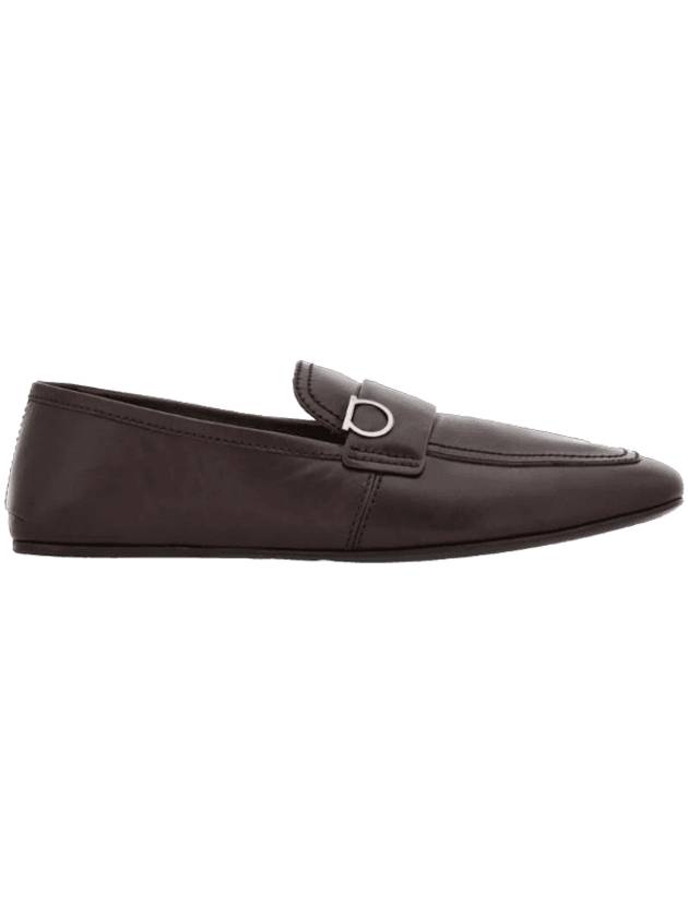 Gancini Ornament Loafer Brown - SALVATORE FERRAGAMO - BALAAN 1