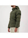 Seamless Tunnel Nylon Down Padding Green - STONE ISLAND - BALAAN 3