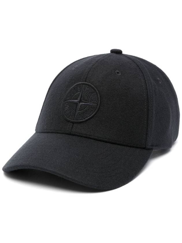 Compass Logo Ball Cap Navy - STONE ISLAND - BALAAN 2