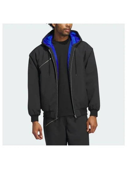 Shmoofoil Nylon Canvas Hooded Jacket Black - ADIDAS - BALAAN 2