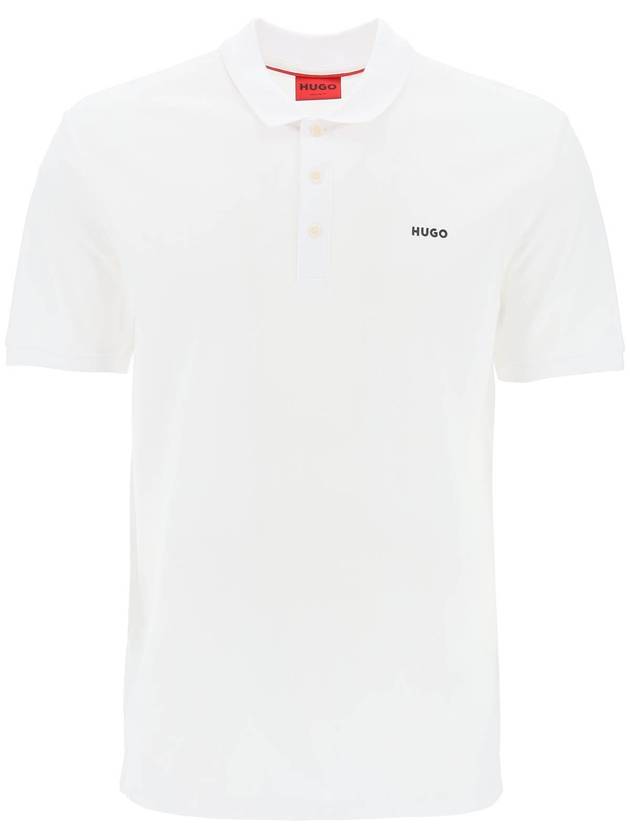 chest logo print polo shirt 50466182 - HUGO BOSS - BALAAN 2