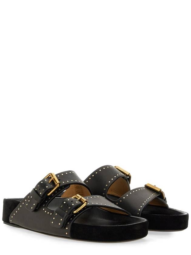 Lennyo Sandals Black - ISABEL MARANT - BALAAN 4