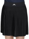 Women's Binx Pleated Skirt Black - J.LINDEBERG - BALAAN 8