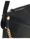 M Zipper Leather Shoulder Bag Black - MULBERRY - BALAAN 9