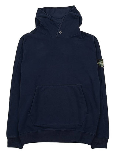 Compass Logo Patch Hoodie Navy - STONE ISLAND - BALAAN 2