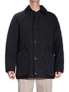 Quilted Thermoregulated Barn Jacket Black - BURBERRY - BALAAN 2