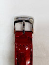 Women s Watch Tambour Hologram One Point Diamond Red 28mm Q121T - LOUIS VUITTON - BALAAN 3