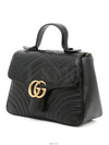 GG Marmont Matelasse Top Handle Chain Shoulder Crossbag 498110 - GUCCI - BALAAN 2