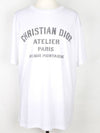 Atelier Short Sleeve T Shirt XL - DIOR - BALAAN 1