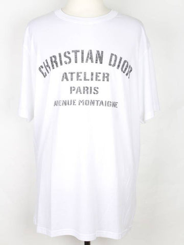 Atelier Short Sleeve T Shirt XL - DIOR - BALAAN 1