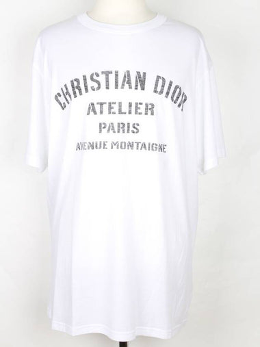 Atelier Short Sleeve T Shirt XL - DIOR - BALAAN 1