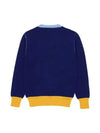 Logo Knit Top Blue - MARNI - BALAAN 3