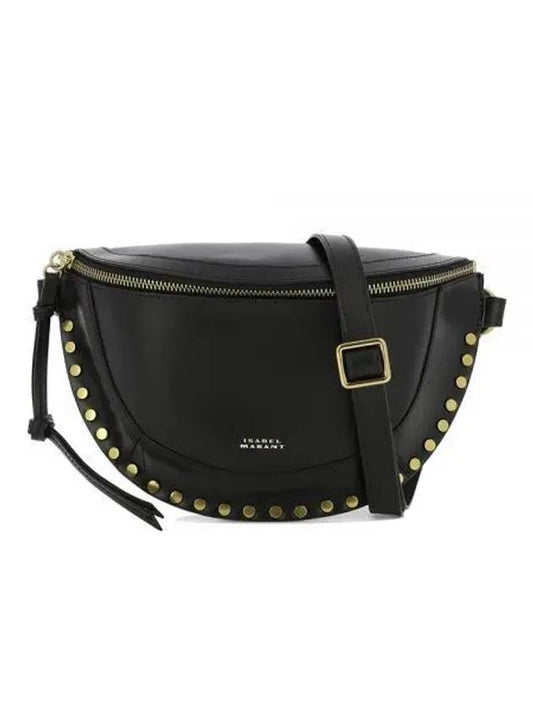 Skano Stud Trim Belt Bag Black - ISABEL MARANT - BALAAN 2