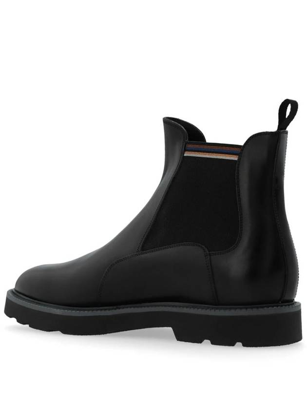 Paul Smith Argo Side-Panel Leather Ankle Boots - PAUL SMITH - BALAAN 3