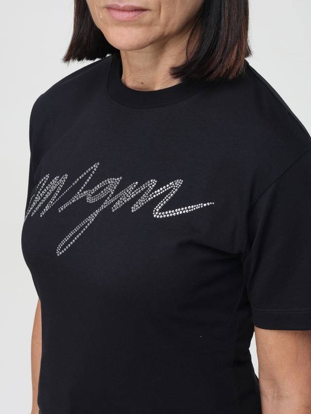 logo applique t-shirt - MSGM - BALAAN 5