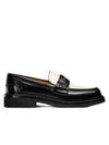 Boy Brushed Calfskin Loafer White Black - DIOR - BALAAN 7