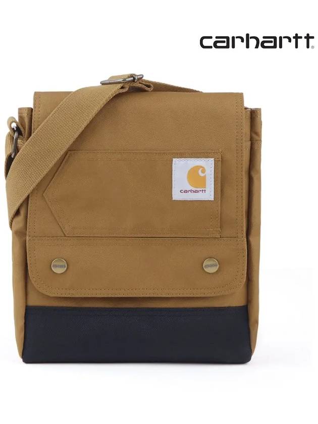 snap cross bag brown - CARHARTT - BALAAN 2