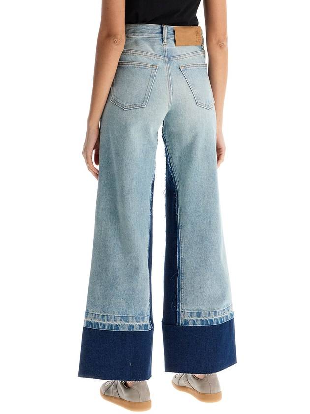 flared color-block jeans - MAISON MARGIELA - BALAAN 3