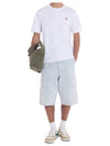 Fox Head Patch Classic Short Sleeve T-Shirt White - MAISON KITSUNE - BALAAN 5