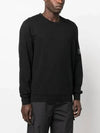 Light Fleece Sweatshirt Black - CP COMPANY - BALAAN 4