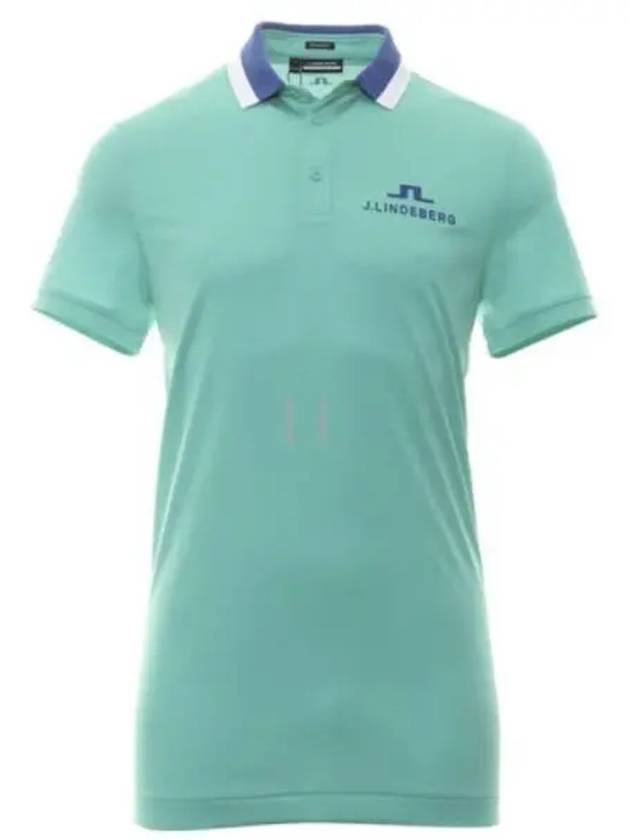 Golf Wear Benji Men s Collar Short Sleeve T Shirt GMJT08409 M158 - J.LINDEBERG - BALAAN 2