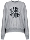 Big logo print cut line sweatshirt MO4SE480 - P_LABEL - BALAAN 9