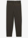 CITY PANTS Brown Khaki - MAISON KITSUNE - BALAAN 5