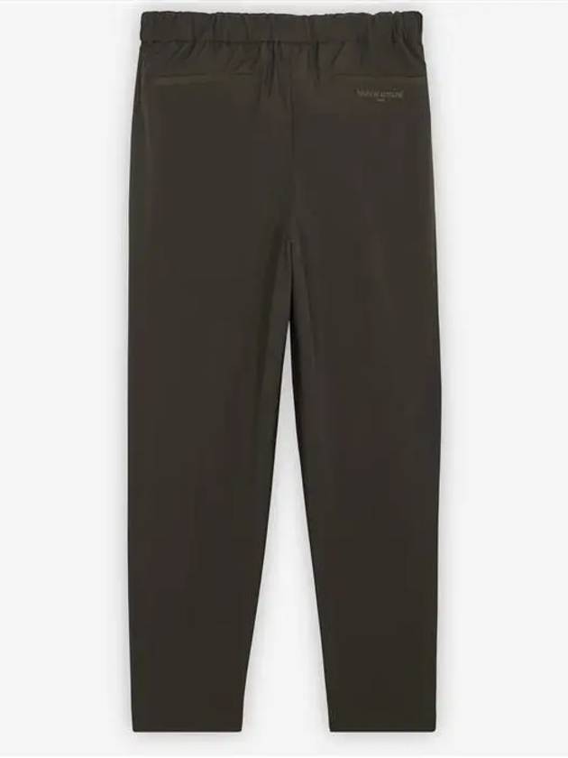 CITY PANTS Brown Khaki - MAISON KITSUNE - BALAAN 5