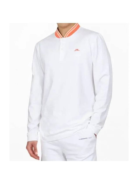 Golf Tyson LS Reg Fit Polo GMJT10038 0000 Men's Tyson Long Sleeve Regular Fit Polo - J.LINDEBERG - BALAAN 1