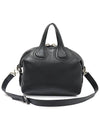 Givenchy BB05096025 001 Black Calfskin Silver Plated New Nightingale Small 2WAY - GIVENCHY - BALAAN 1