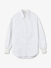 Women's Cocoon Sleeve Shirt Optical White - ALEXANDER MCQUEEN - BALAAN 2