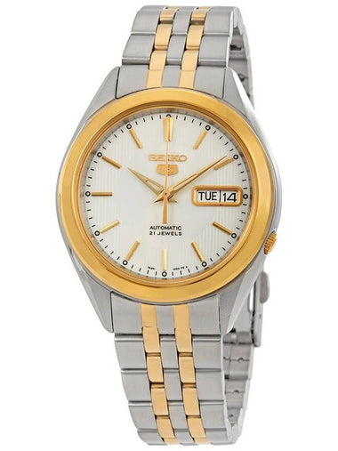 Seiko Silver Dial Two-tone Men's Watch SNKL24 - SEIKO - BALAAN 1