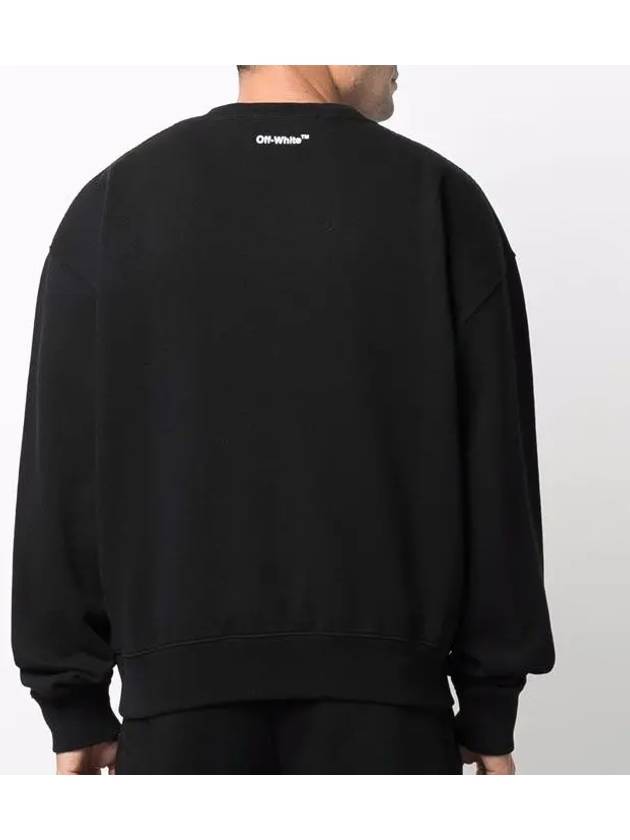 Mona Lisa Over Sweatshirt Black - OFF WHITE - BALAAN 6