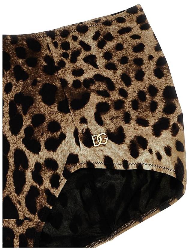 Leopard Print High Waist Bikini Briefs O2A16JONO11 - DOLCE&GABBANA - BALAAN 4