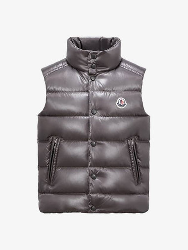 Kids TIB Vest Padding Dark Gray J2 954 1A12620 68950 918 8Y 10Y - MONCLER - BALAAN 1