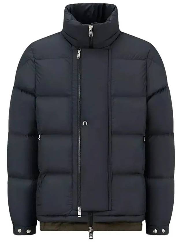 MAKIAN short down padded jacket black dark navy 1A002 40 54A81 999 - MONCLER - BALAAN 1