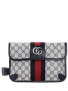 Ophidia GG Small Belt Bag Blue - GUCCI - BALAAN 2